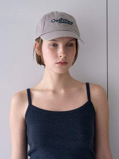 OUTFITTERS WASHED COTTON CAP [ Dusty Beige ]