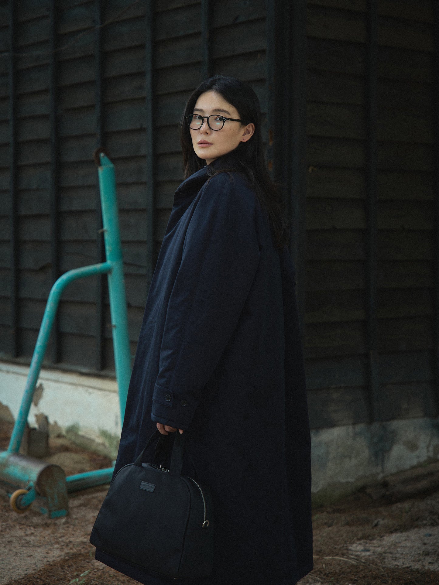 EDMUNDS PADDED COAT [ Night Navy ]