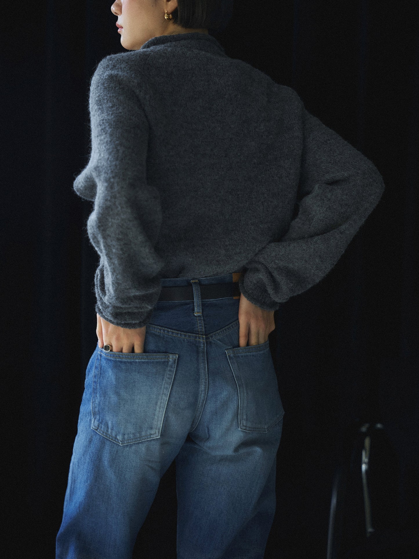 70's ORIGINAL BLUE JEANS [70's Vintage Blue]