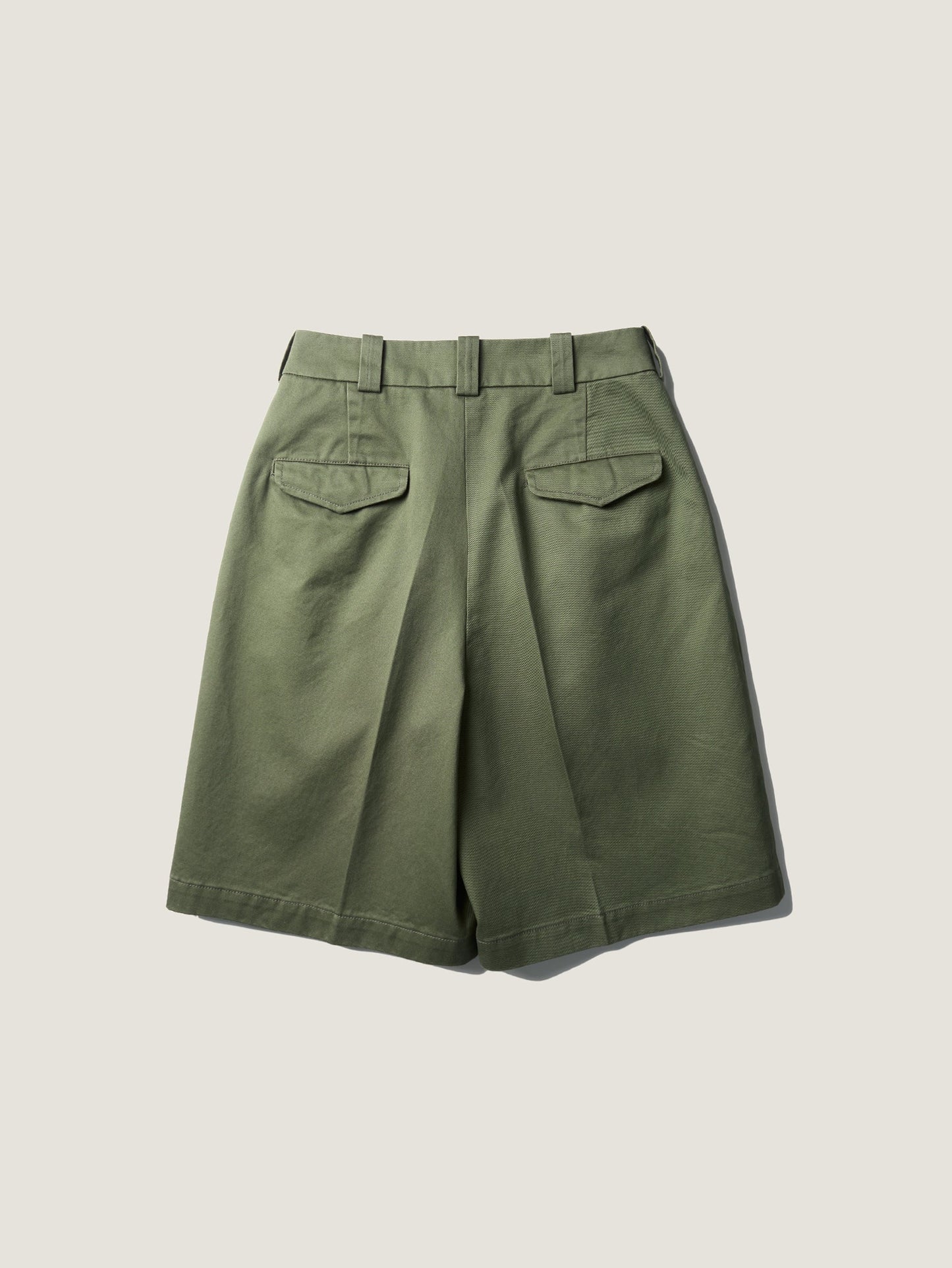 50's AMERICAN CHINO SHORTS [ Military Khaki ]