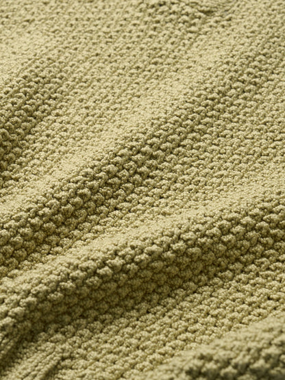 LOW GAUGE SKIPPER SWEATER [ Basil Green ]