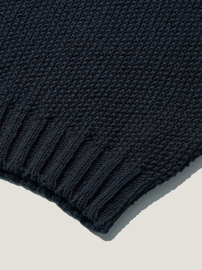(-30%) LOW GAUGE SKIPPER SWEATER [ Classic Navy ]