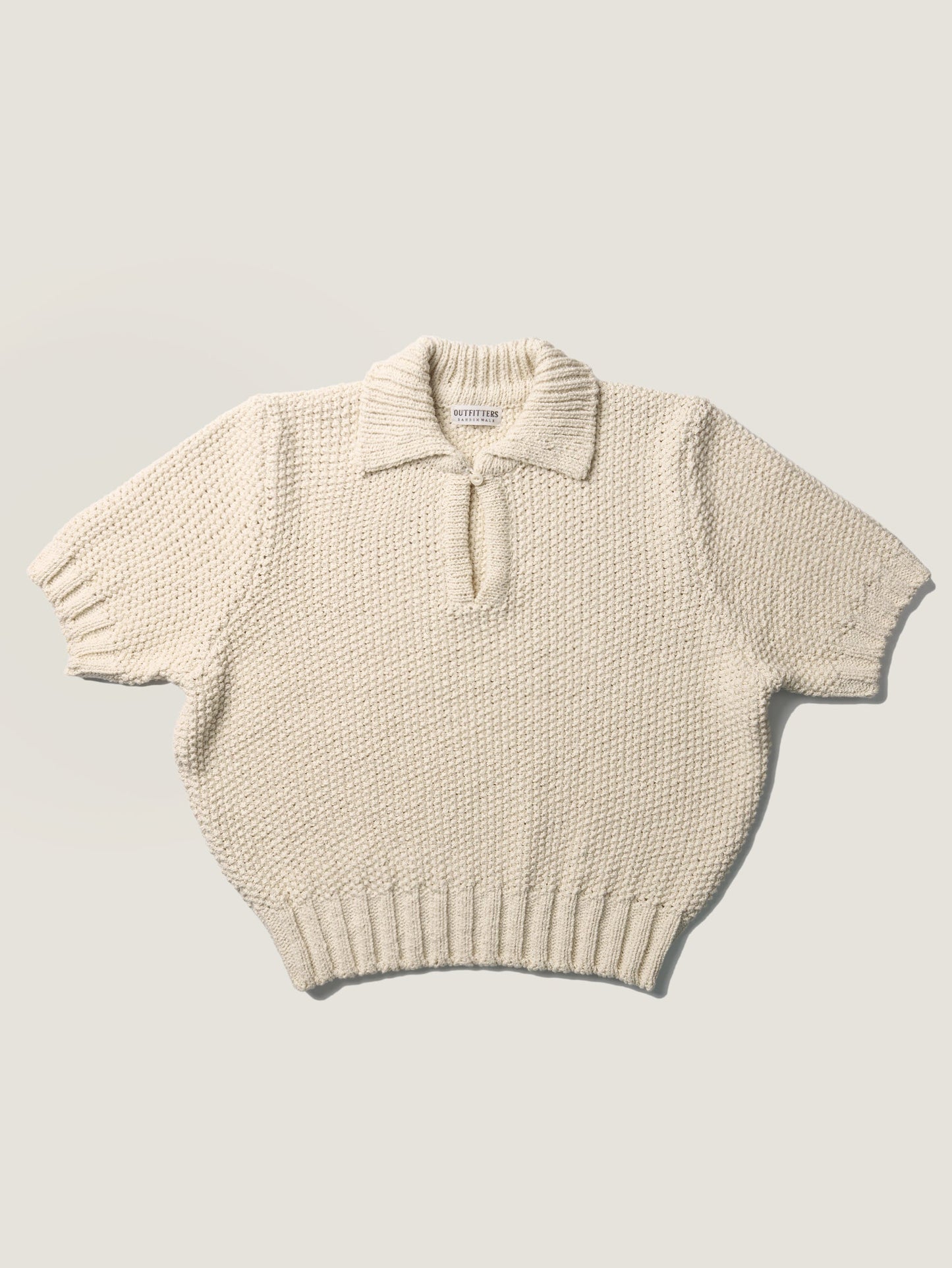 LOW GAUGE SKIPPER SWEATER [ Neutral Cream ]