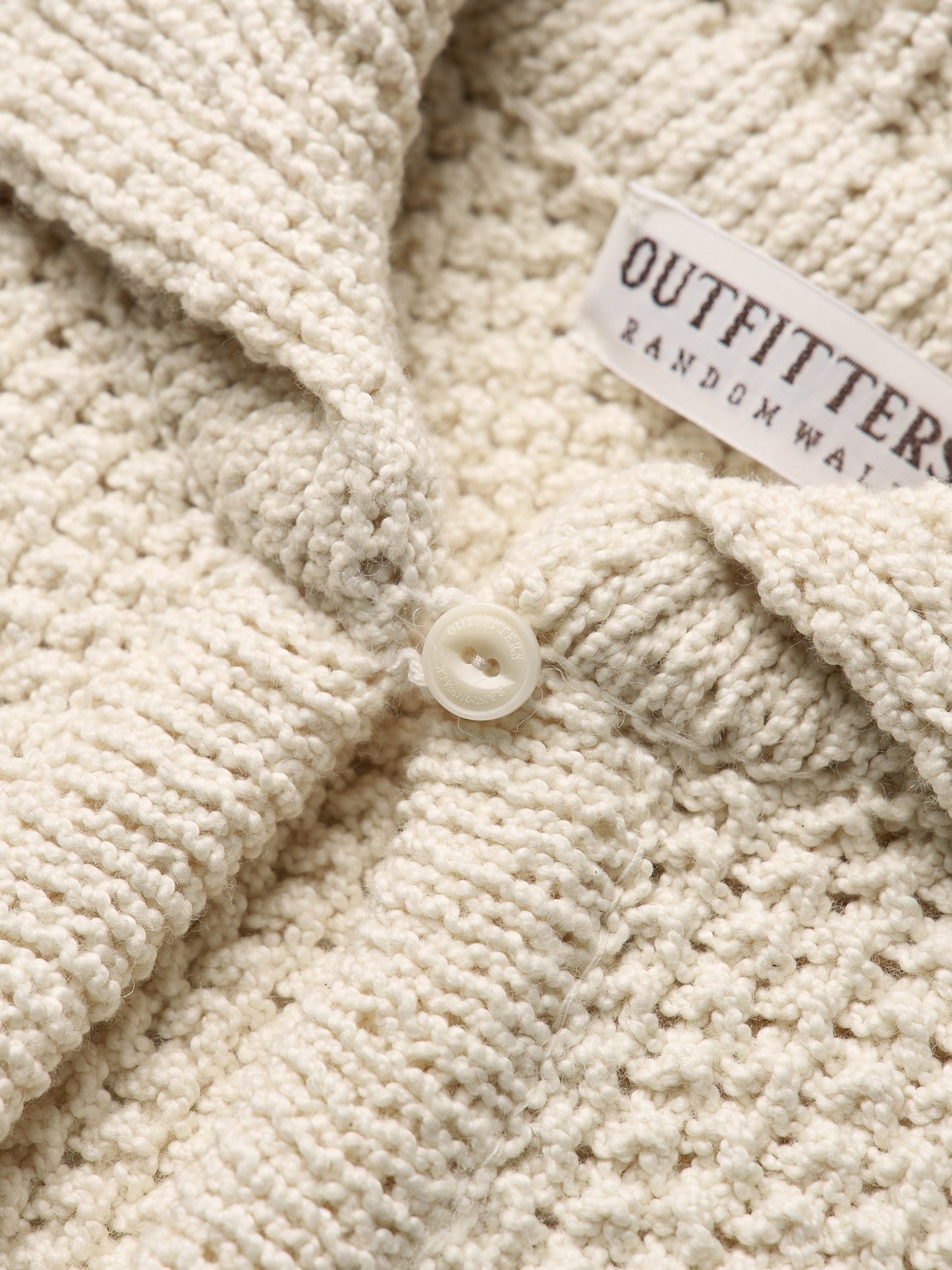 LOW GAUGE SKIPPER SWEATER [ Neutral Cream ]