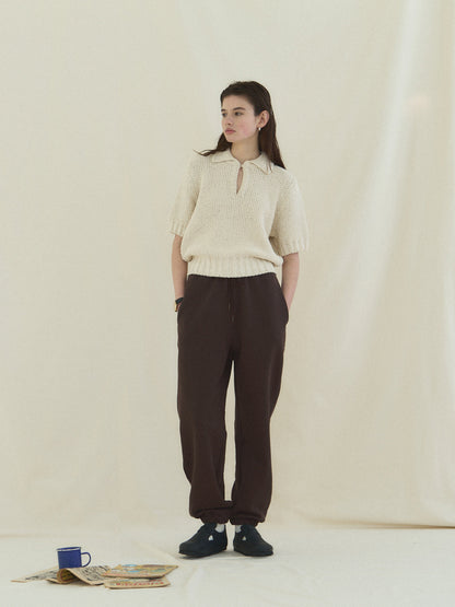 LOW GAUGE SKIPPER SWEATER [ Neutral Cream ]