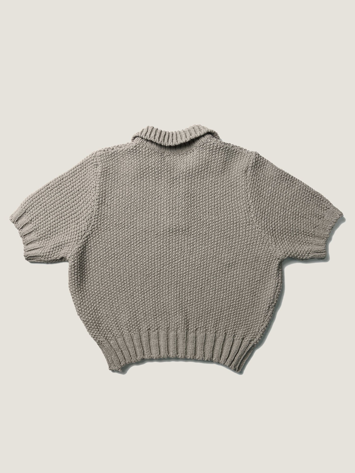 (-30%) LOW GAUGE SKIPPER SWEATER [ Pure Gray ]