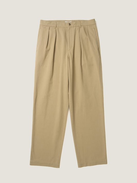 RELAXED TAPERED CHINO [ Khaki ]