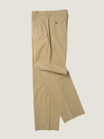 RELAXED TAPERED CHINO [ Khaki ]