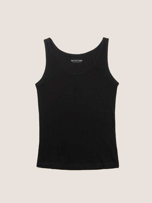 SOFT STRETCH SLEEVELESS [ Black ]