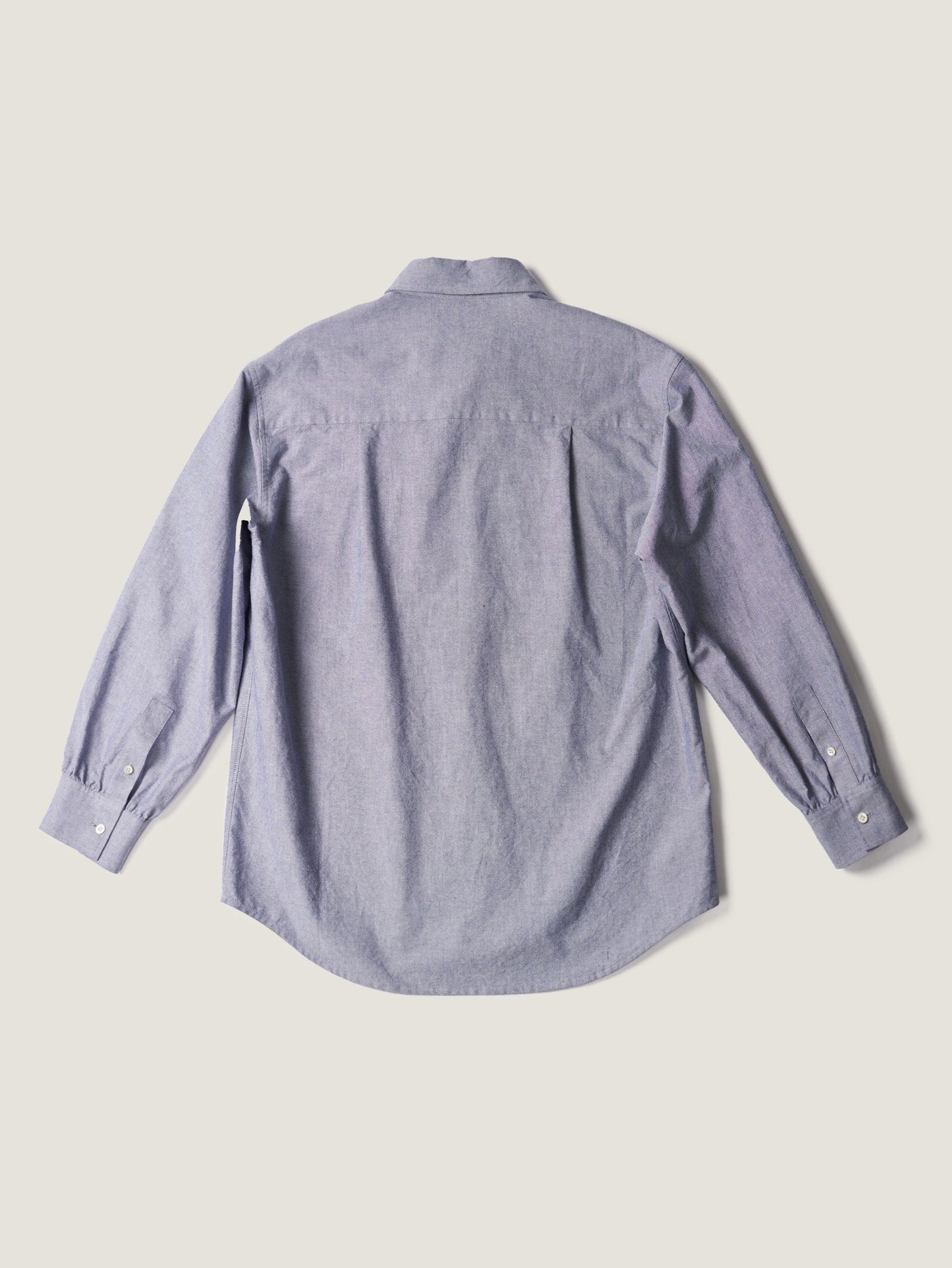 2 POCKET BUTTON DOWN SHIRT [ Navy Oxford ]