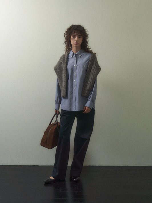 60s ORIGINAL CHINO PANTS [ Deep Navy ]