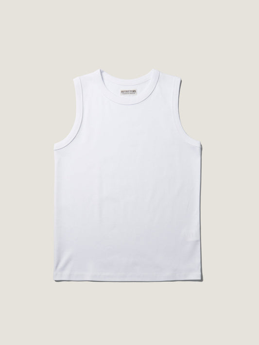 MICHELLE COTTON SLEEVELESS [ White ]