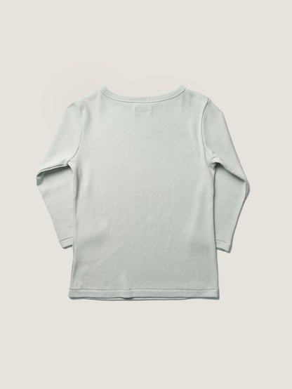 SOFTNESS 3/4 SLEEVE TEE [ Light Mint ]