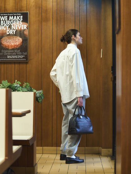 2 POCKET BUTTON DOWN SHIRT [ White Cotton ]