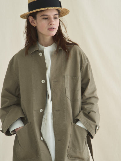 (-30%) ATELIER LONG JACKET [ Dessert Beige ]