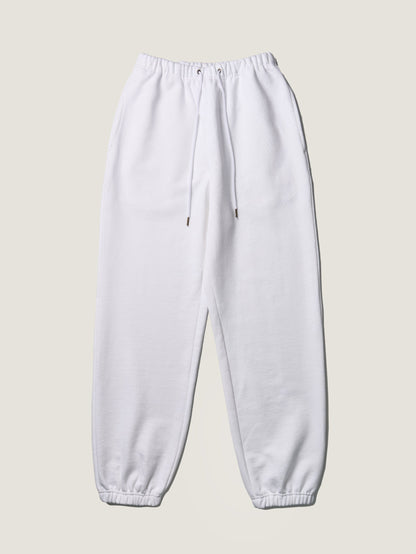ALL DAY SWEATPANTS [ Clean White ]