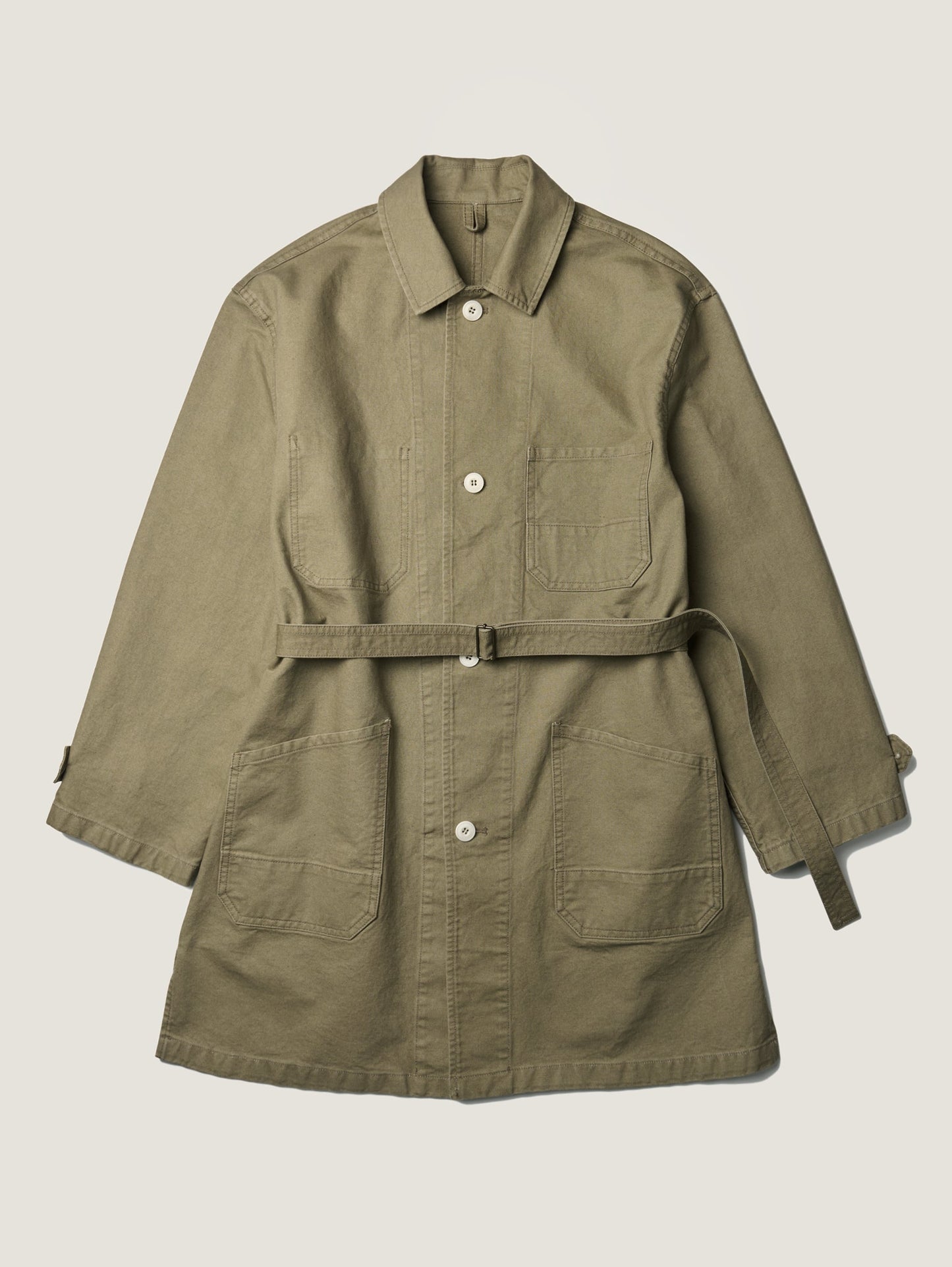 (-30%) ATELIER LONG JACKET [ Dessert Beige ]