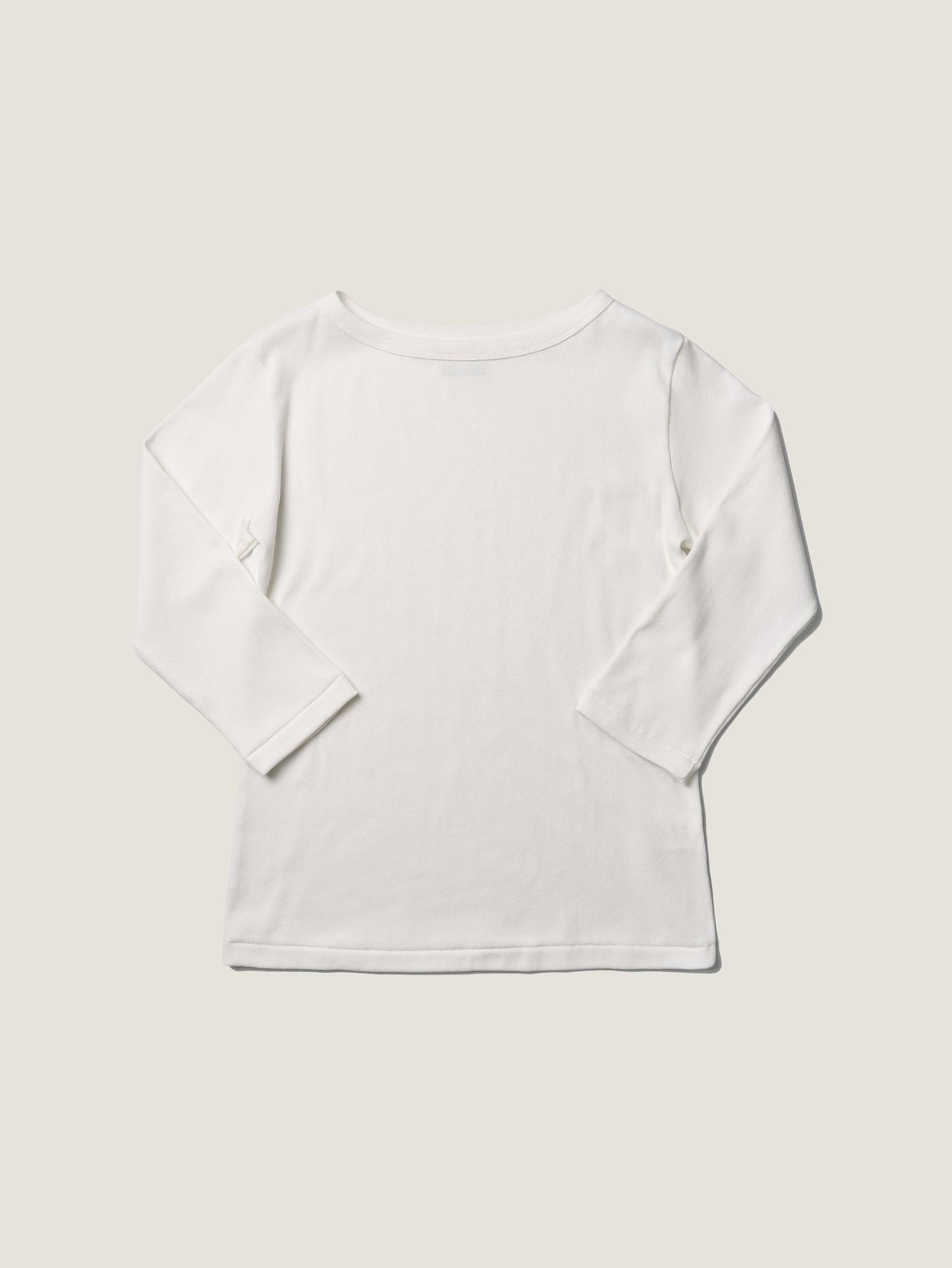 SOFTNESS 3/4 SLEEVE TEE [ White ]  - 2nd Restock