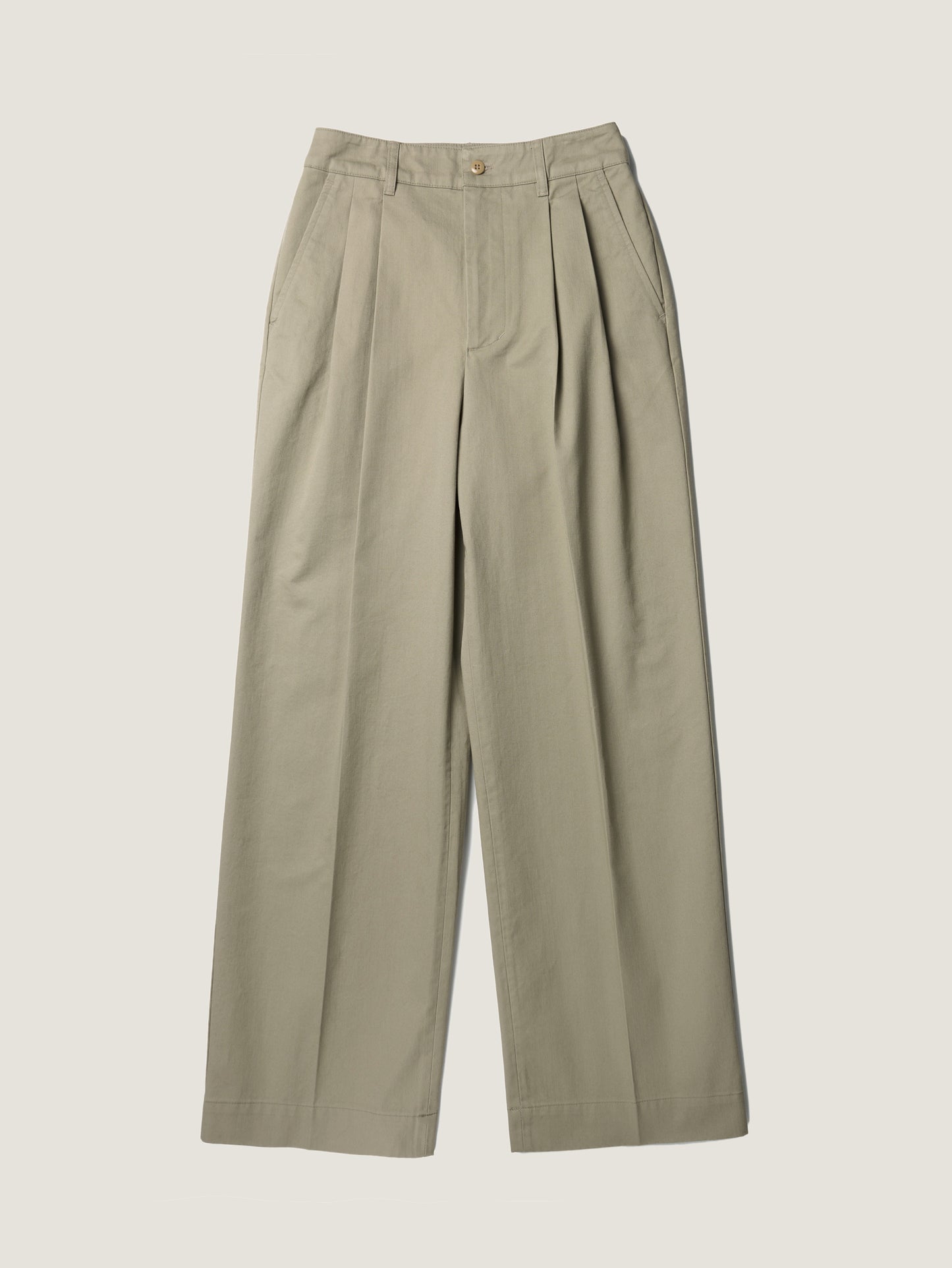 REFINED CLASSIC CHINO PANTS [ Utterly Beige ]