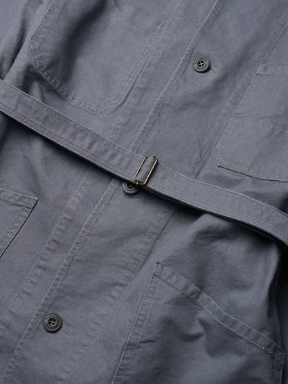 (-30%) ATELIER LONG JACKET [ Smokey Blue ]