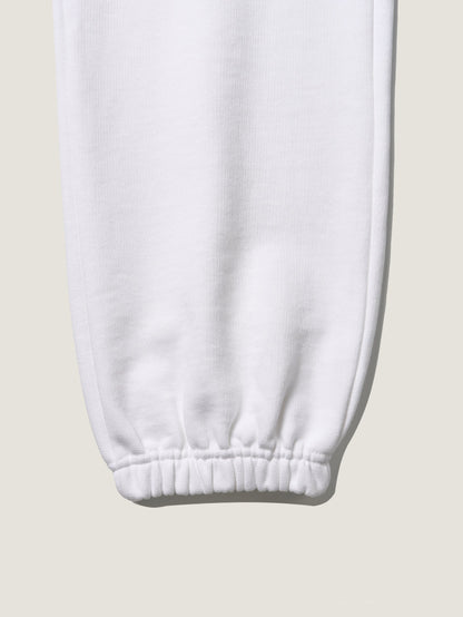 ALL DAY SWEATPANTS [ Clean White ]
