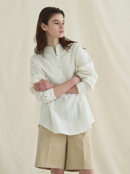 (-30%) BREAKFAST LONG SHIRT [ Antique Ivory ]