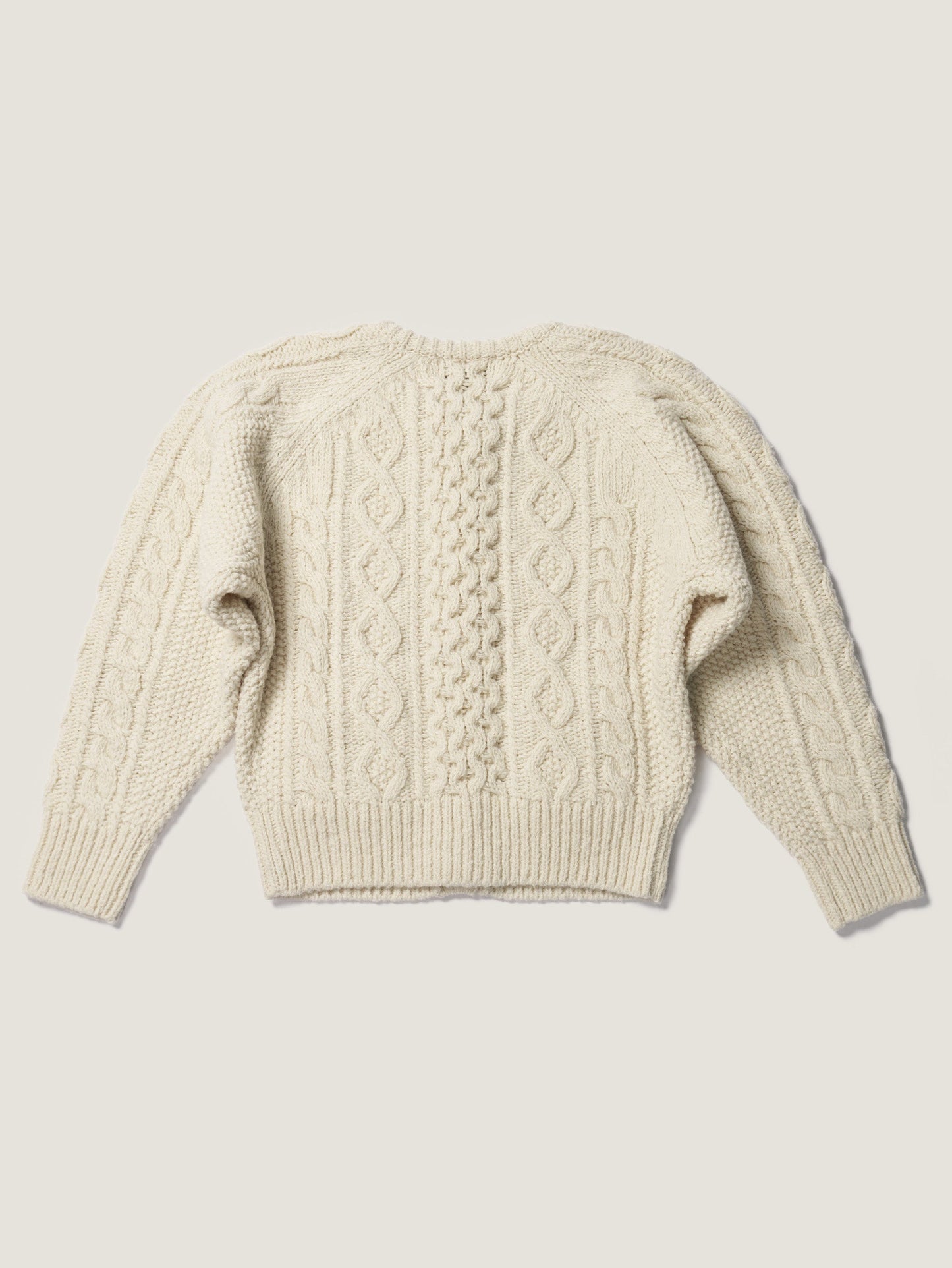 (-20%) CREAM TEA CABLE CARDIGAN [ Cream ]