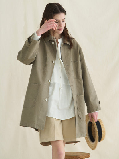 (-30%) ATELIER LONG JACKET [ Dessert Beige ]