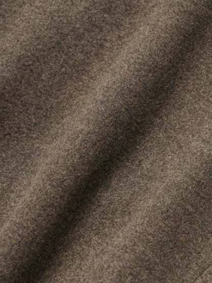 (-20%) EVENING WOOL SKIRT [ Mocha Melange ]