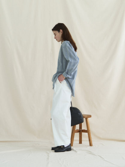 (-30%) BREAKFAST LONG SHIRT [ Denim Blue ]
