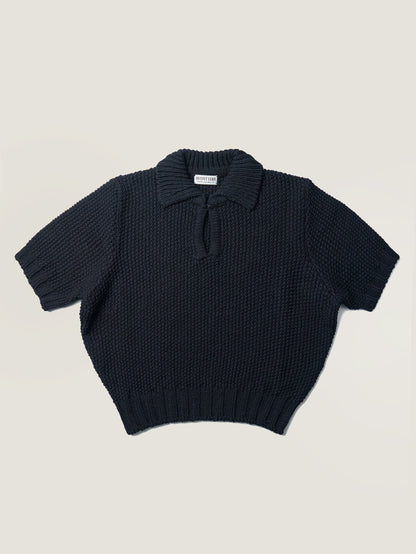 (-30%) LOW GAUGE SKIPPER SWEATER [ Classic Navy ]