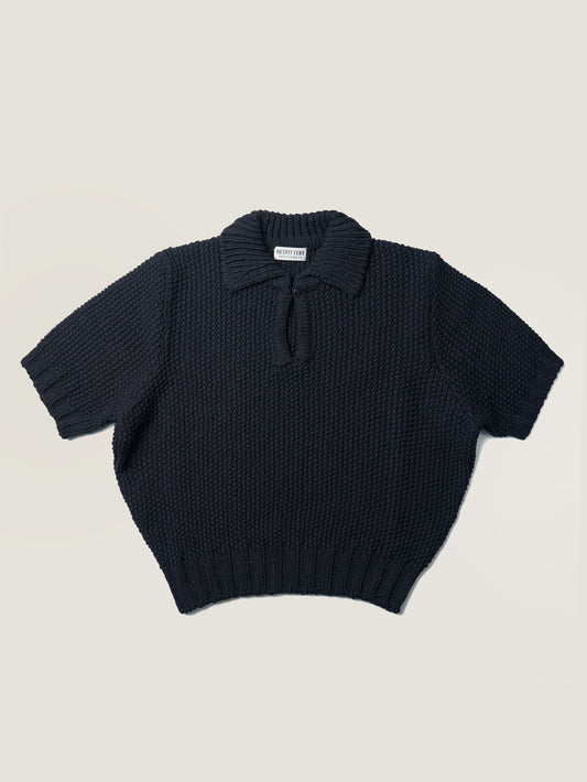 (-30%) LOW GAUGE SKIPPER SWEATER [ Classic Navy ]