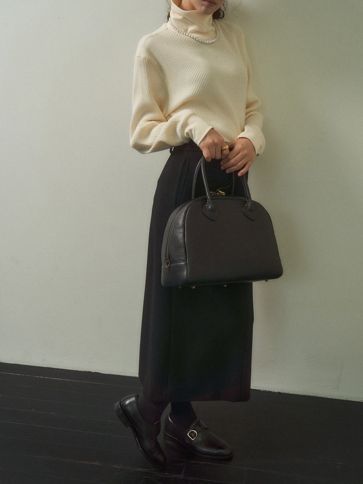 SABLÉ TOTE BAG [ Soft Black ]