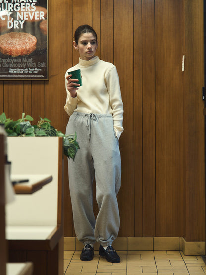 ALL DAY SWEATPANTS [ Heather Grey ]