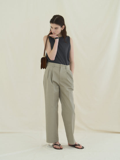 REFINED CLASSIC CHINO PANTS [ Utterly Beige ]