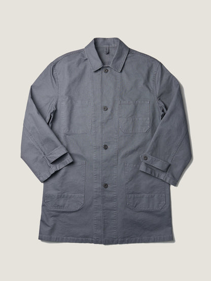 (-30%) ATELIER LONG JACKET [ Smokey Blue ]