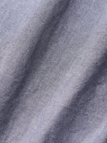 2 POCKET BUTTON DOWN SHIRT [ Navy Oxford ]