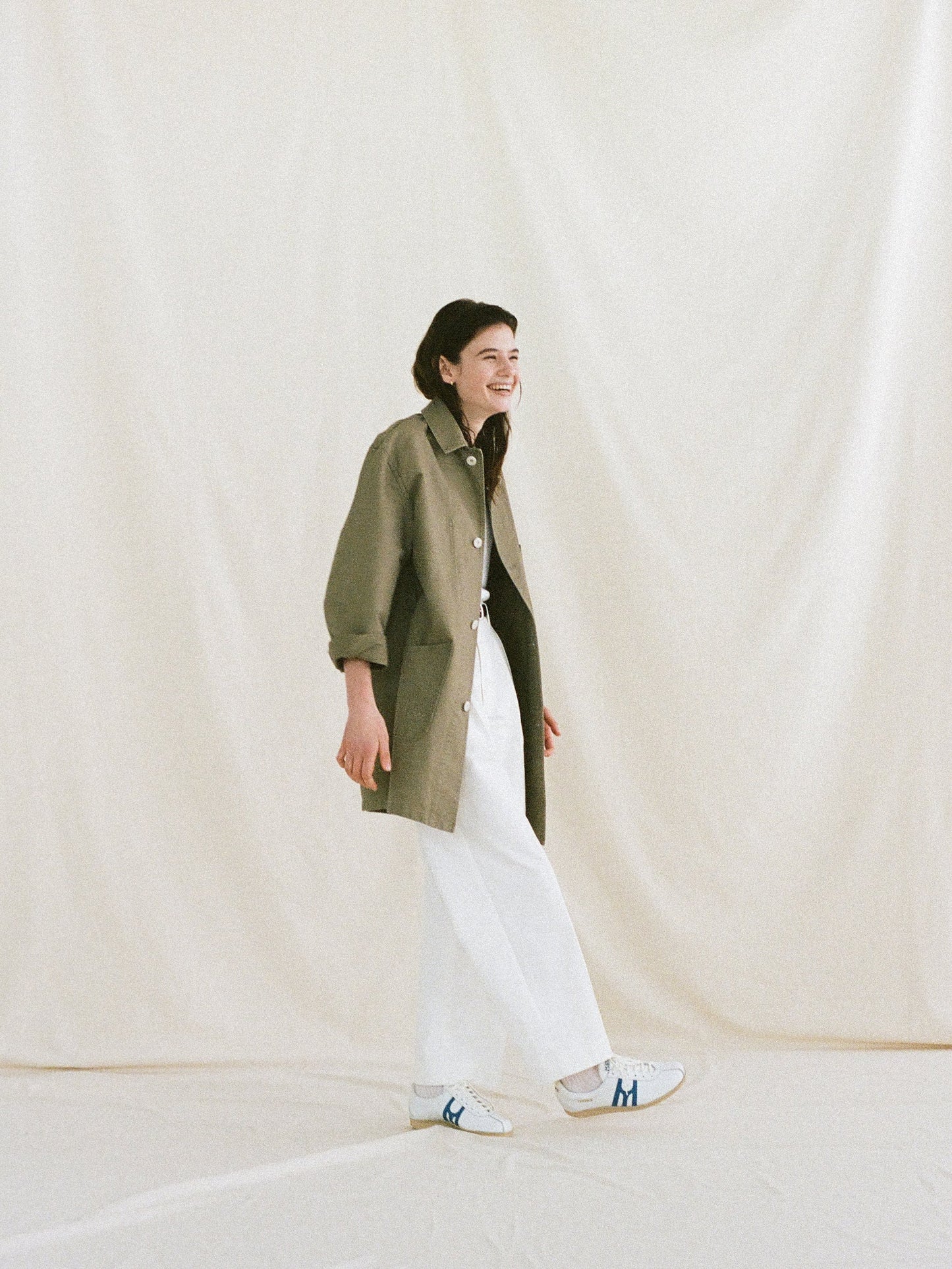 REFINED CLASSIC CHINO PANTS [ Cotton White ]