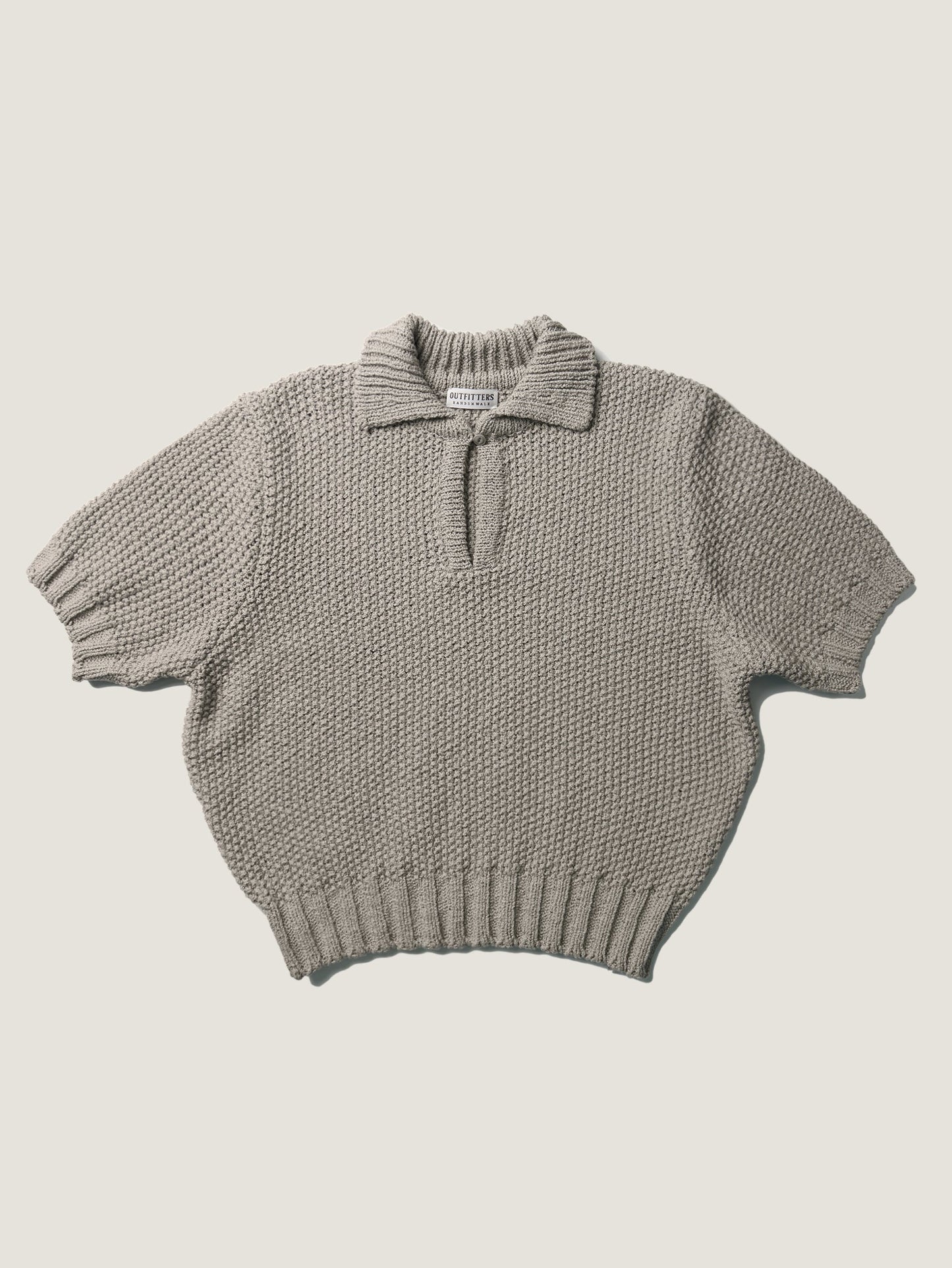(-30%) LOW GAUGE SKIPPER SWEATER [ Pure Gray ]