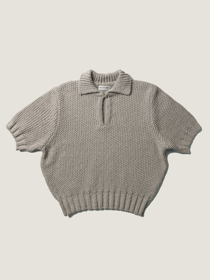 (-30%) LOW GAUGE SKIPPER SWEATER [ Pure Gray ]